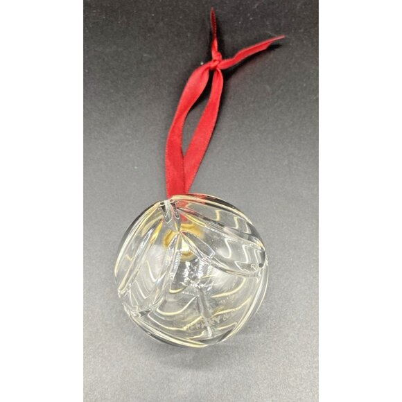 Vintage Tiffany Glass Ball Globe Christmas Ornament Hand Blown Decor - Picture 5 of 13